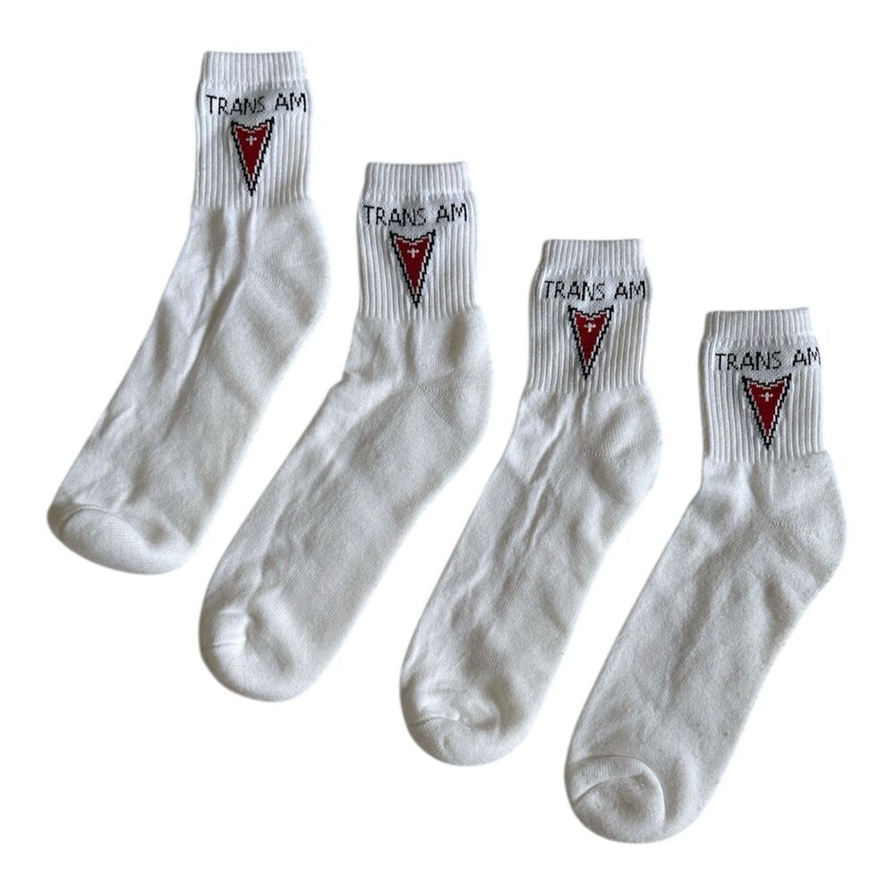 2 Pair TRANS AM Pontiac Socks, Rare! Car Show Swag